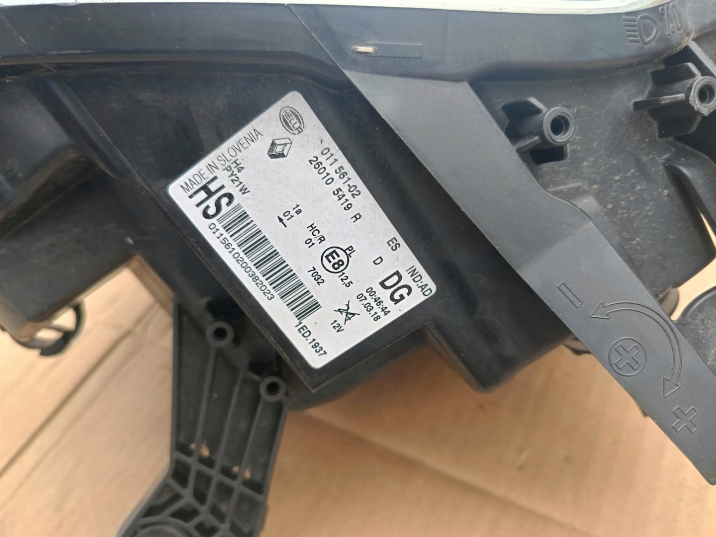Frontscheinwerfer Renault Twingo II LED Links Scheinwerfer Headlight - Thumbnail 3