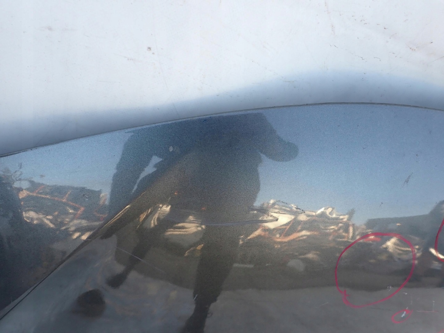 Motorhaube Honda Jazz GR Bonnet 1102MITSUC Hood - Thumbnail 11