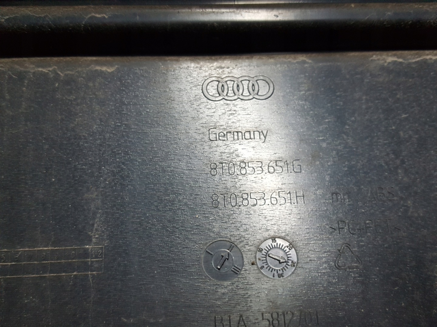 Audi A5 Kühlergrill FRONTGRILL Kühlergitter 8T0853651H - Thumbnail 8