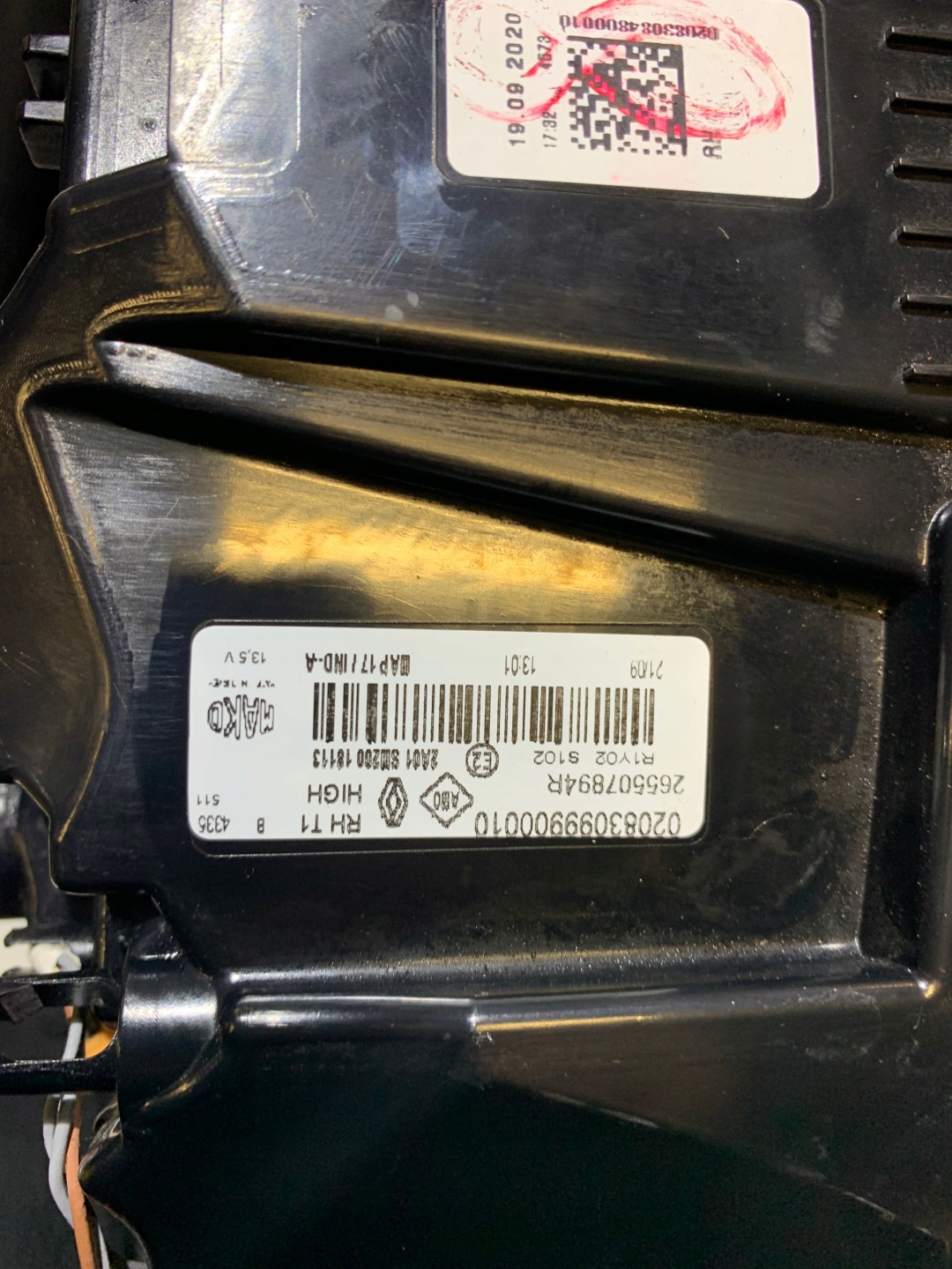 Renault Captur RJB Rückleuchte 265555698R Rearlamp - Thumbnail 9