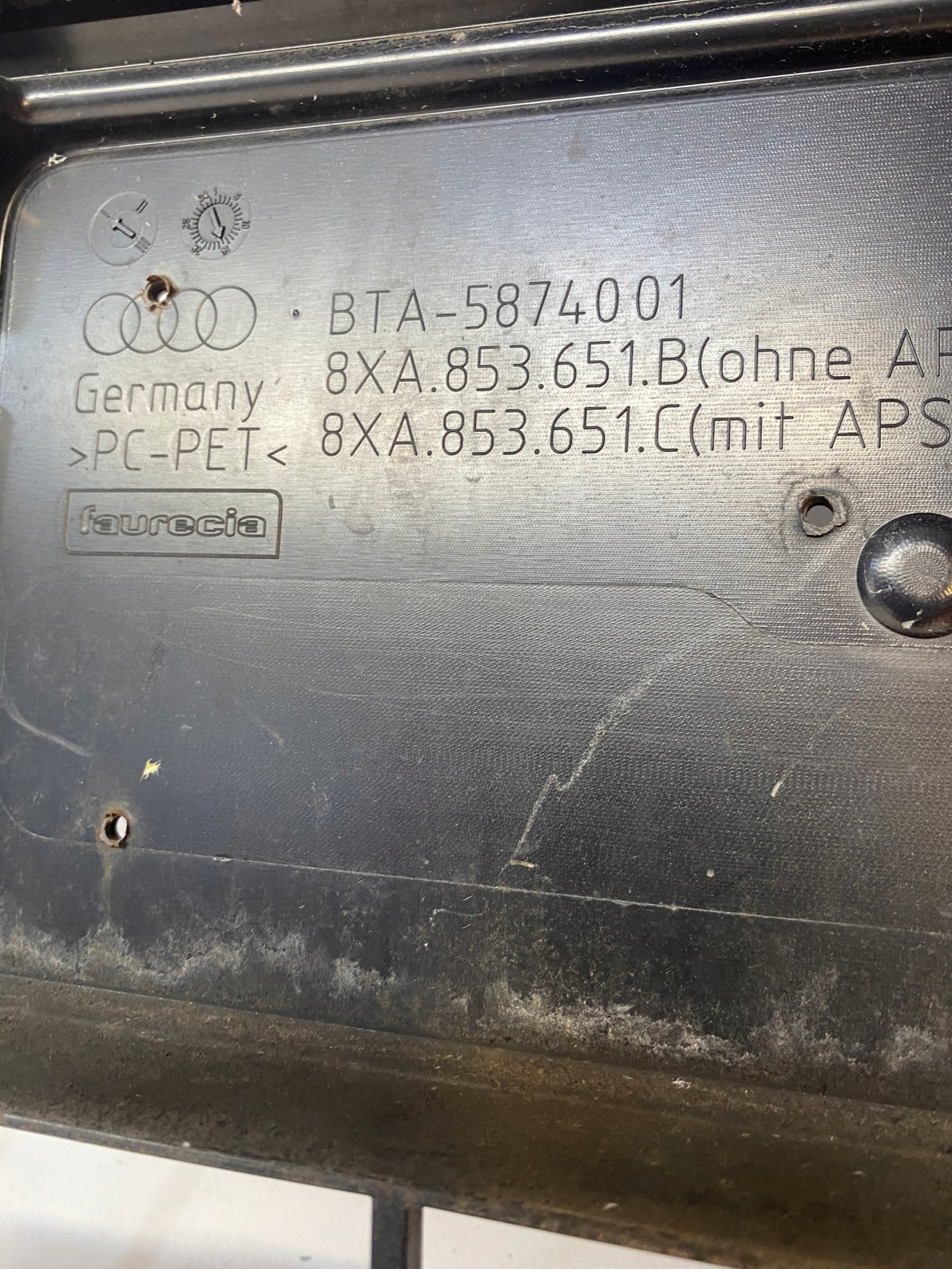 Audi A1 8XA Kühlergrill FRONTGRILL Kühlergitter 8XA853651CG - Thumbnail 12