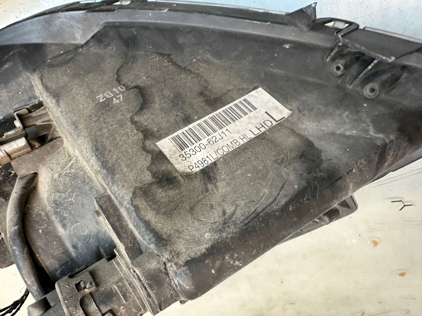 Frontscheinwerfer Suzuki Swift I AA 3530062J11 LED Links Scheinwerfer Headlight - Thumbnail 7
