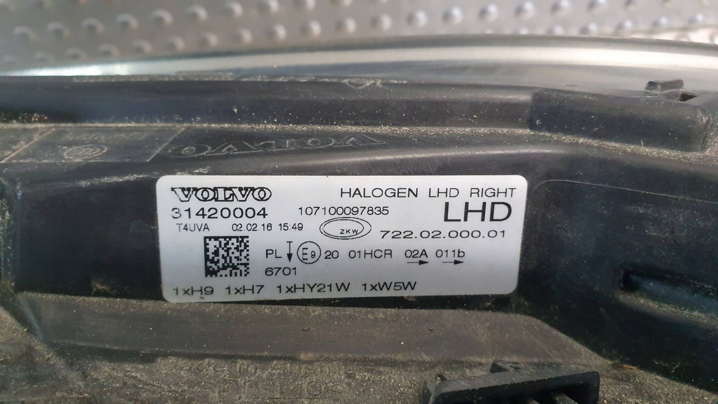Frontscheinwerfer Volvo S40/S50/V40/V50 V40 31420004 LED Rechts Headlight - Thumbnail 10