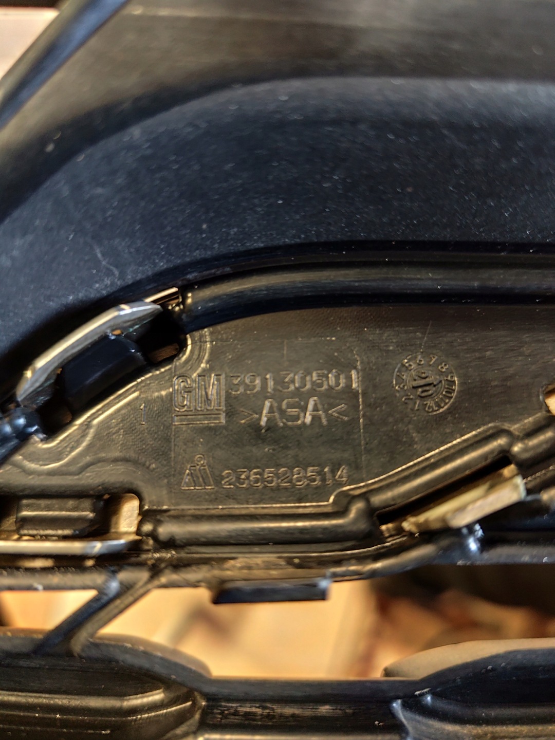 Opel Astra Kühlergrill FRONTGRILL Kühlergitter 39130501 - Thumbnail 11