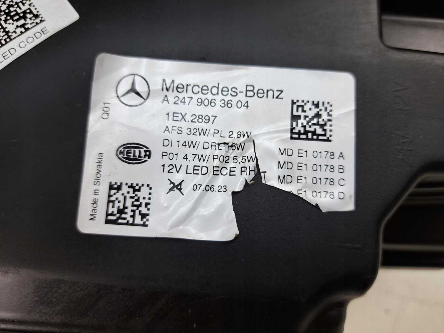 Frontscheinwerfer Mercedes-Benz GLA W156 A2479063604 High Performance LED Links Headlight - Thumbnail 5