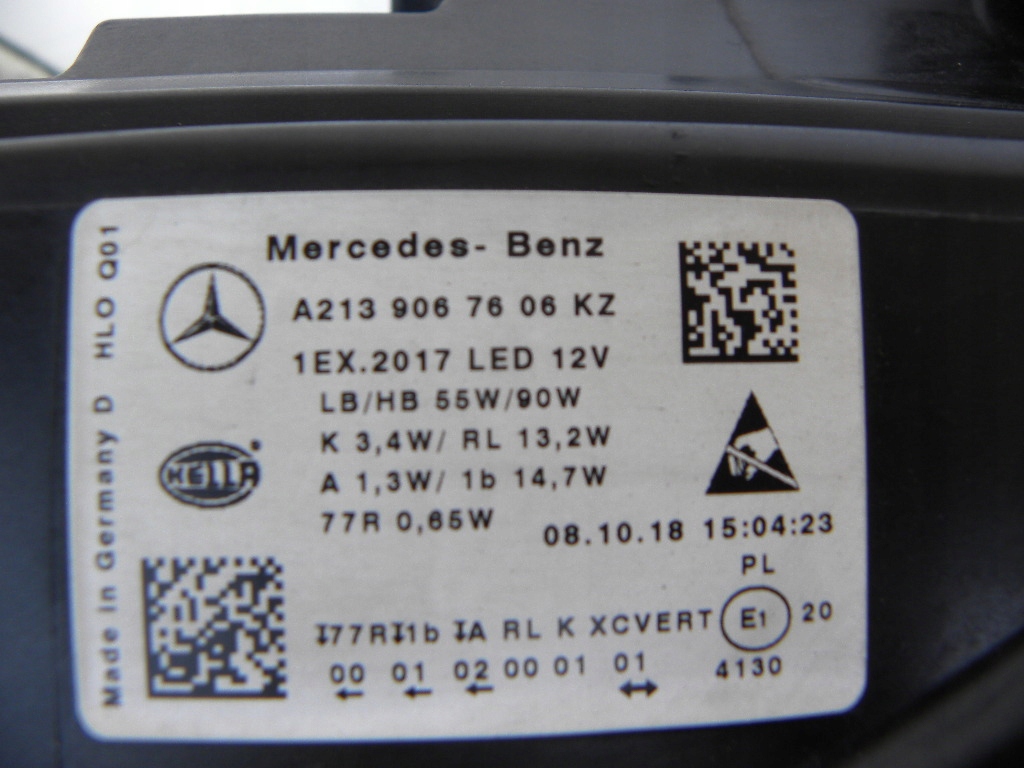 Frontscheinwerfer Mercedes-Benz E-Klasse W213 A2139067506 Multibeam LED Links Headlight - Thumbnail 9
