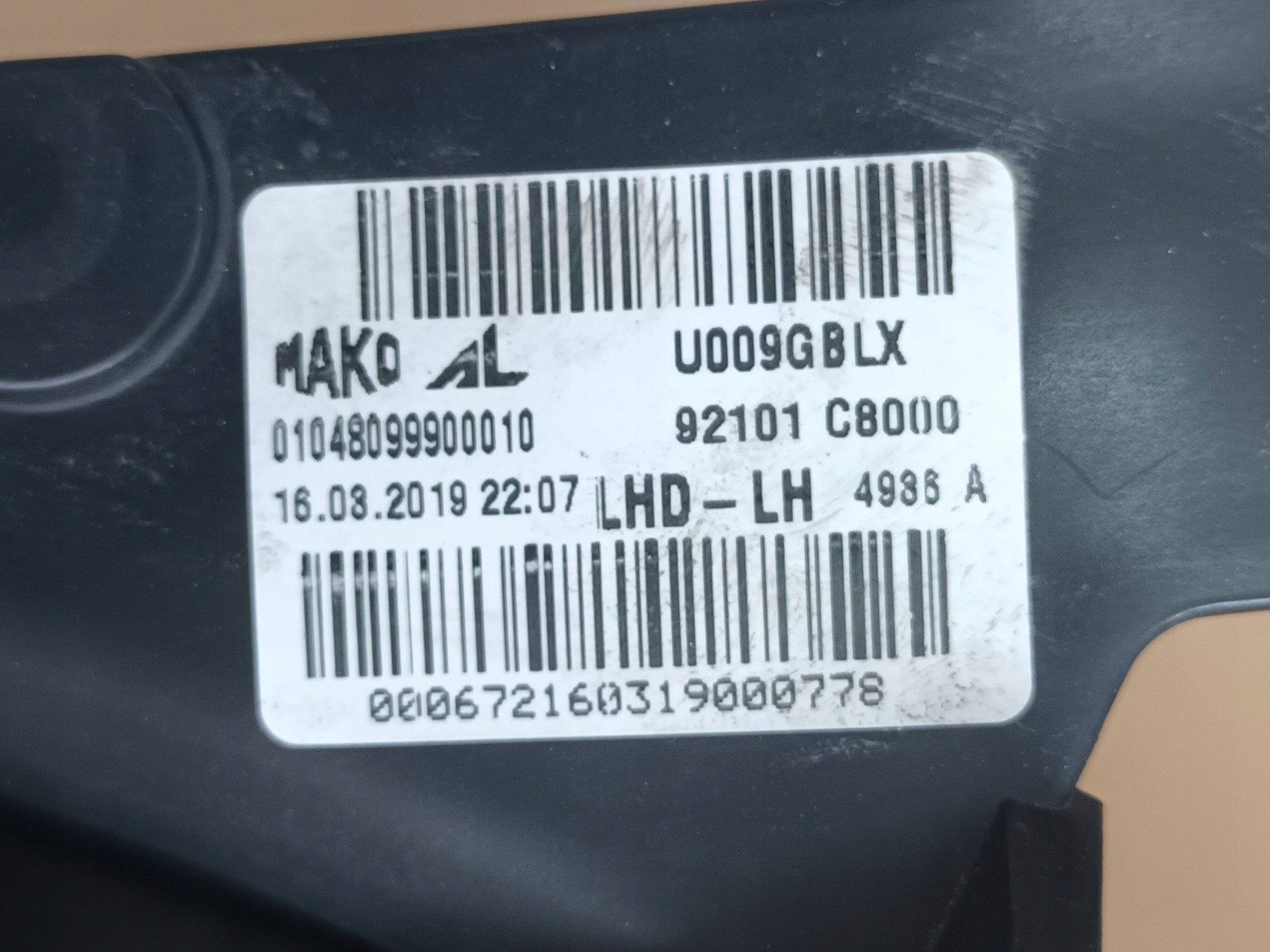 Frontscheinwerfer Hyundai i20 PB 92101C8000 LED Links Scheinwerfer Headlight - Thumbnail 10