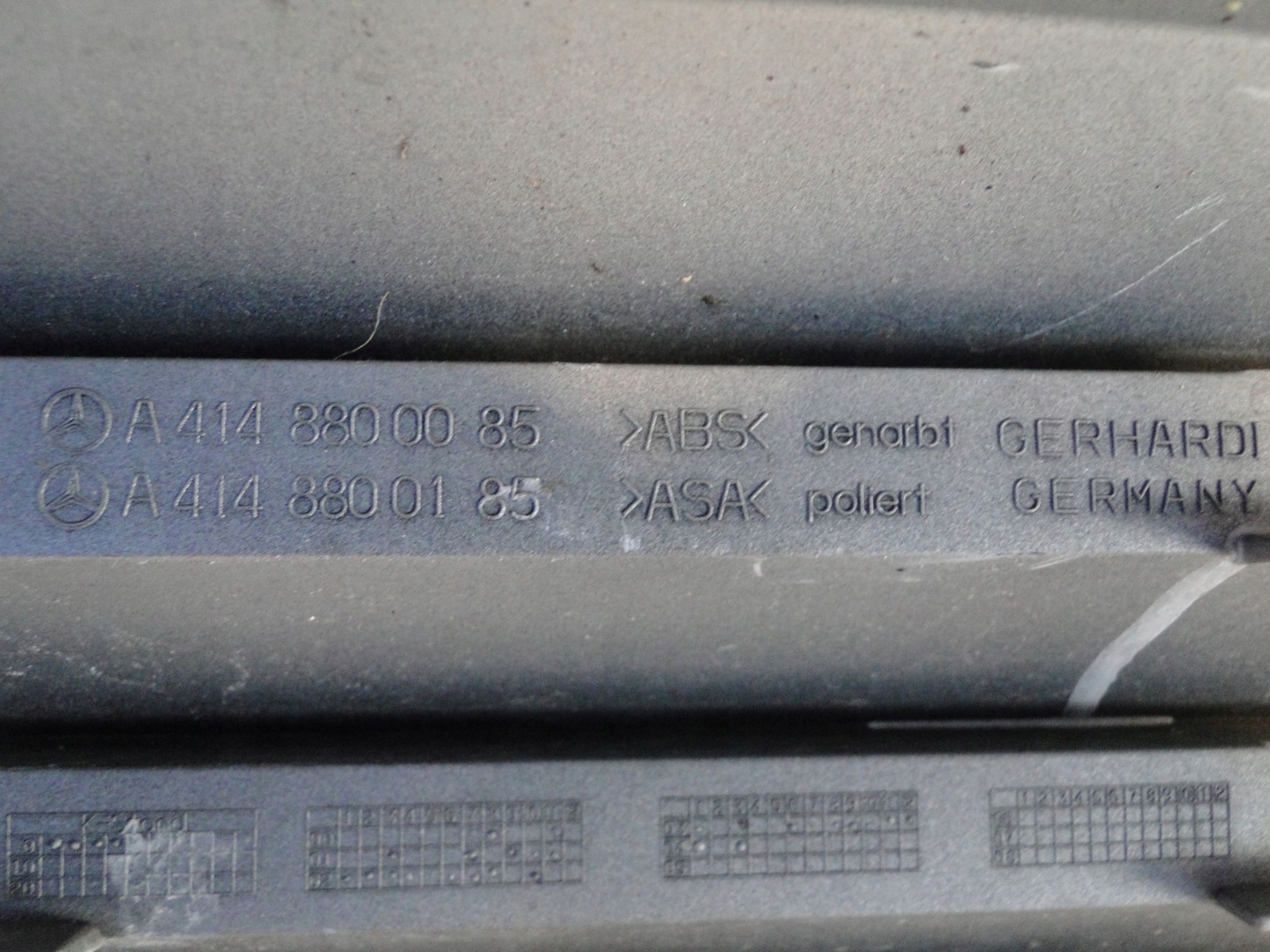 Mercedes-Benz Vaneo W414 Kühlergrill FRONTGRILL Kühlergitter A4148800185 - Thumbnail 10