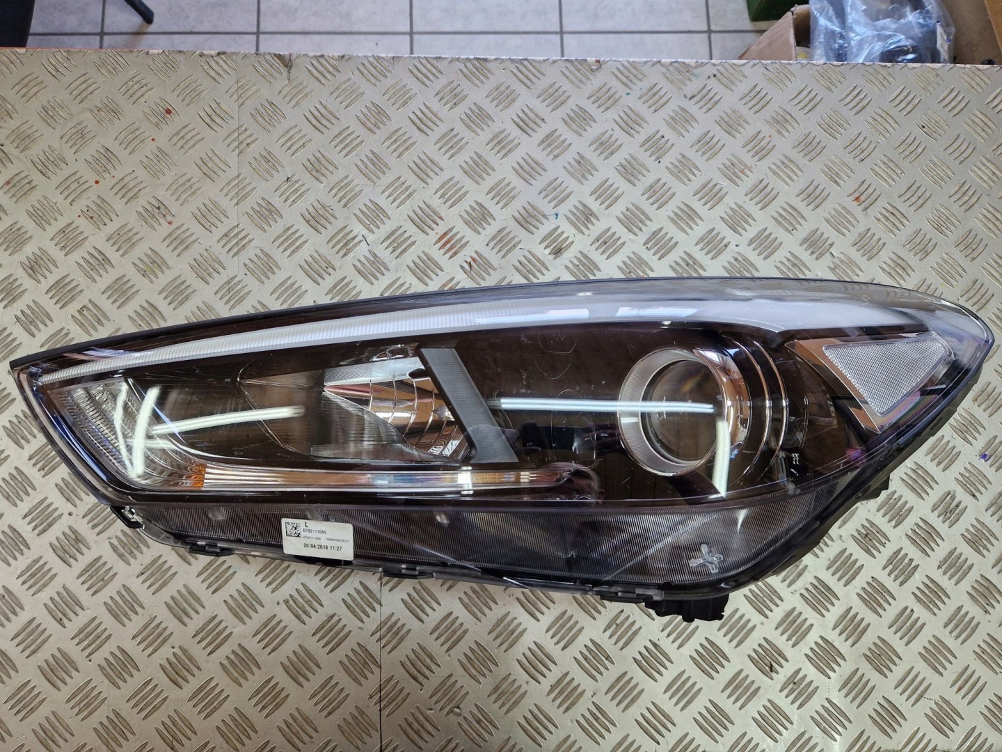 Frontscheinwerfer Hyundai Tucson NX4E 92101D7100 LED Links Headlight - Thumbnail 1