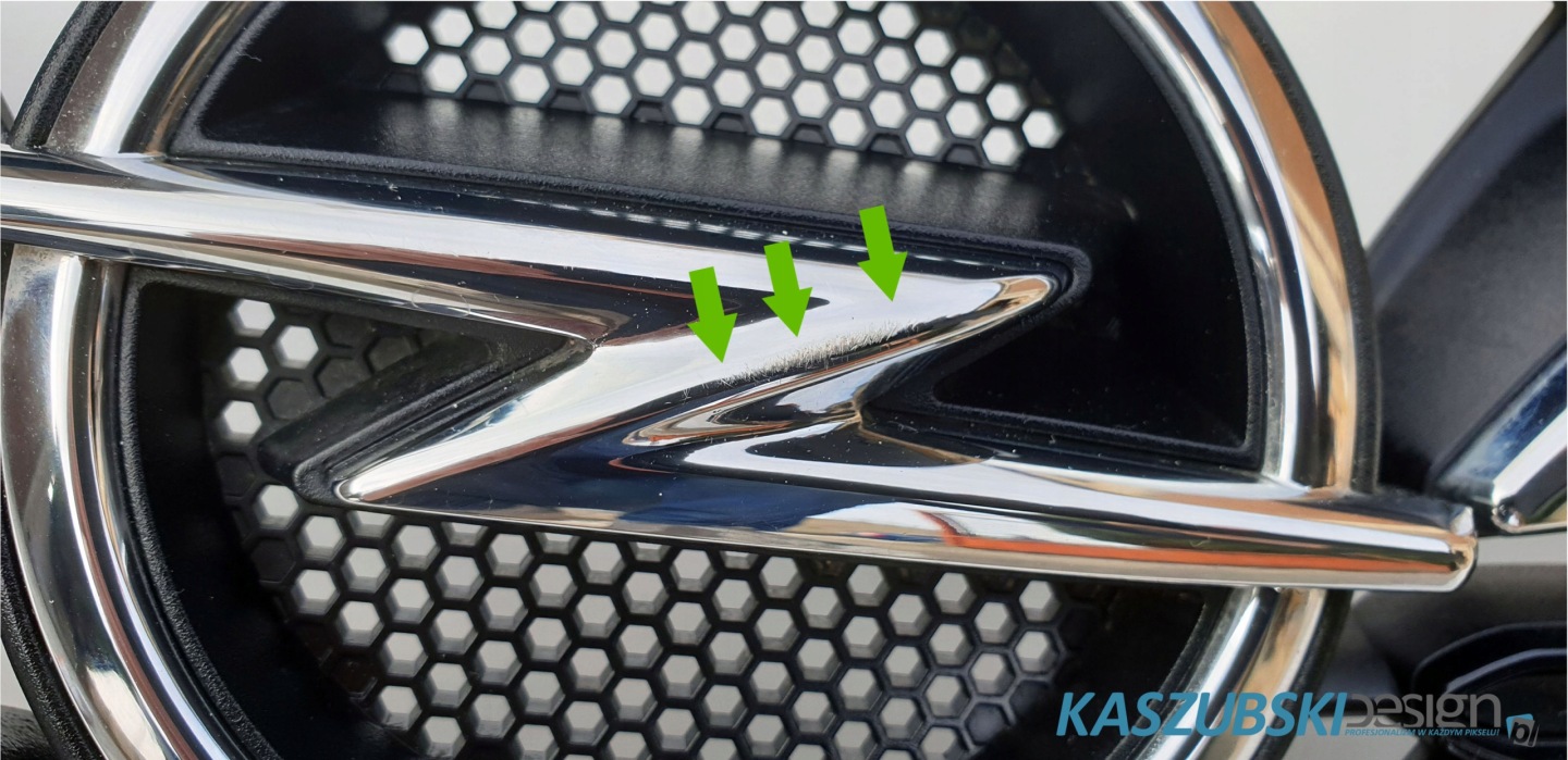 Opel Astra Kühlergrill FRONTGRILL Kühlergitter 39130501 - Thumbnail 8