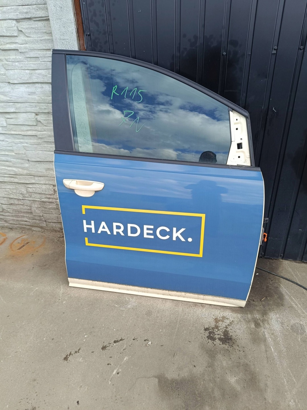 VW Sharan 7N Tür Vorne Rechts Door Porta Porte - Thumbnail 1