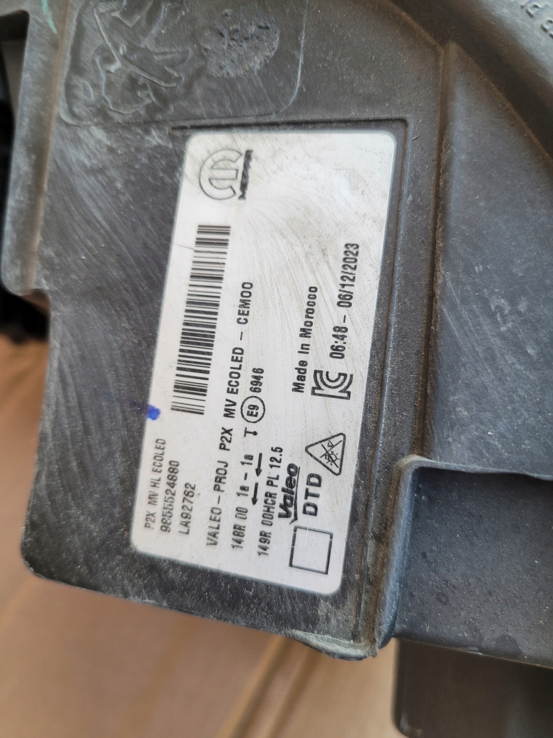 Frontscheinwerfer Peugeot 208 I 9855524880 LED Rechts Scheinwerfer Headlight - Thumbnail 14