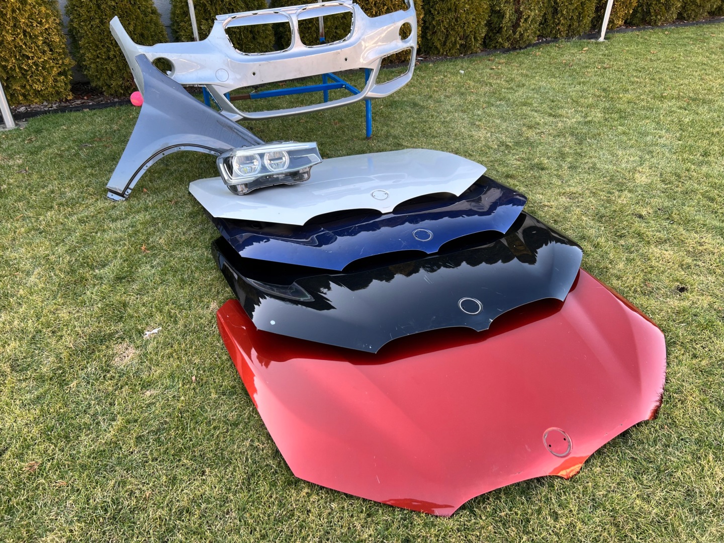 Kotflügel BMW X1 F48 1474083 Vorne Rechts Fender Parafanghi Ailes - Thumbnail 1