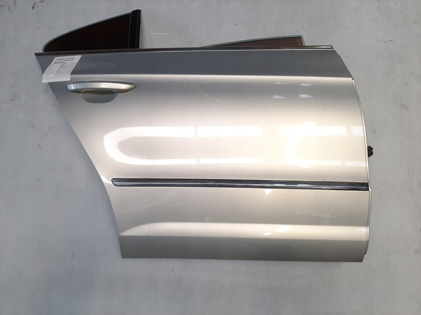 VW Passat B7 Tür Hinten Rechts Door Porta Porte - Thumbnail 1