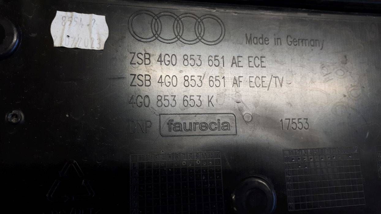 Audi A6 Kühlergrill FRONTGRILL Kühlergitter 4G0853653K - Thumbnail 9