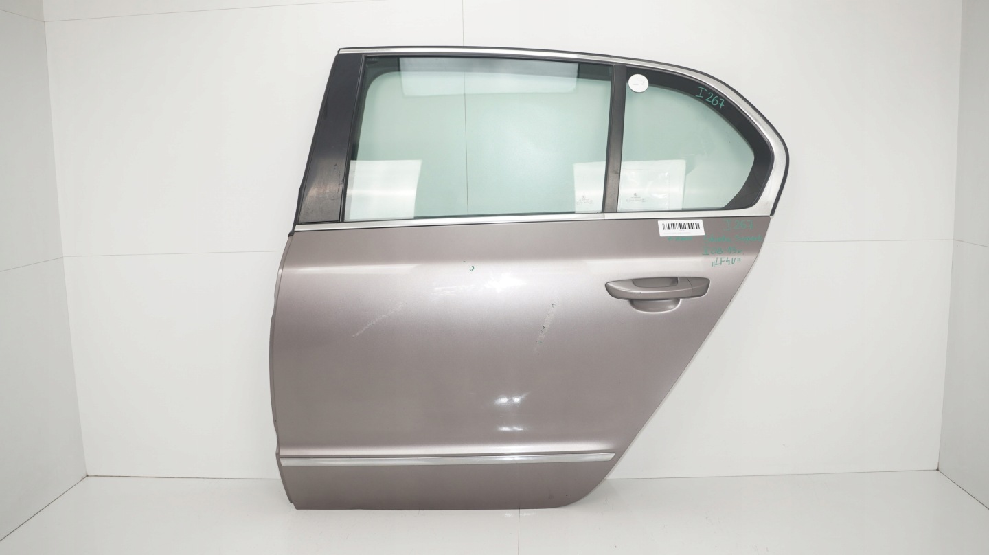Skoda Superb 3U Tür Hinten Links Limousine Door Porta Porte - Thumbnail 1