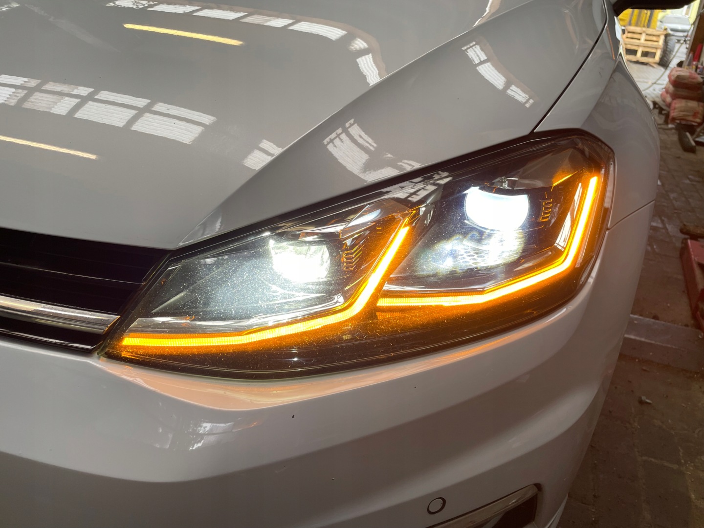 Frontscheinwerfer VW Golf V Facelift LED Links Scheinwerfer Headlight - Thumbnail 6