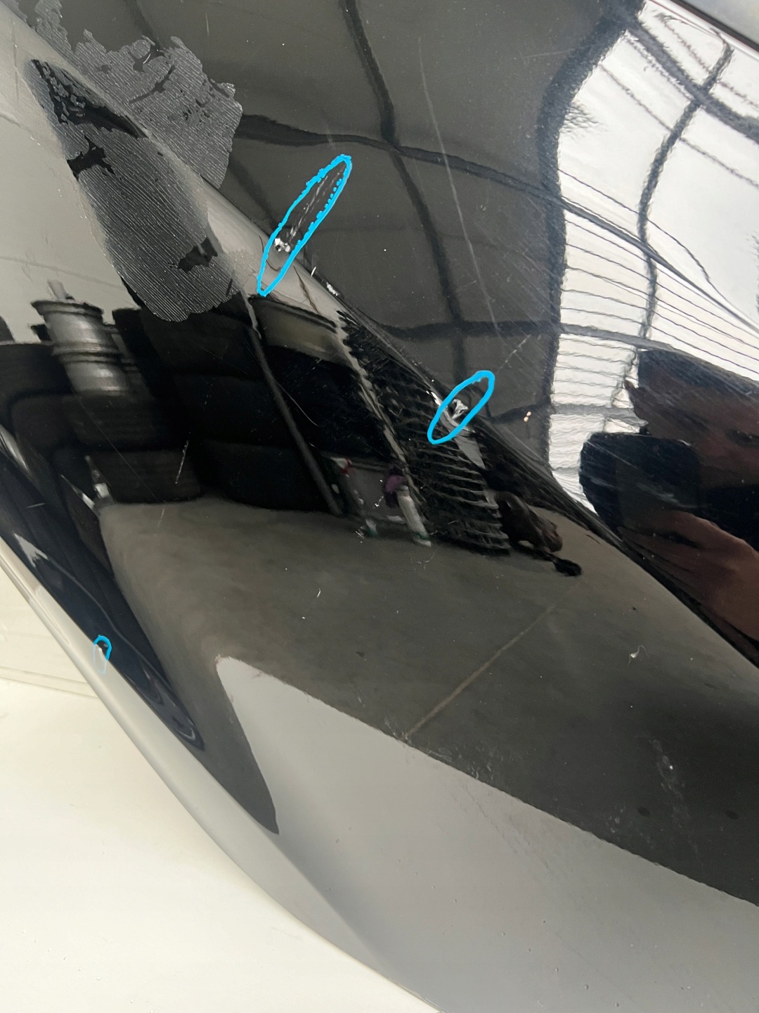 Tesla Model 3 003 Tür Hinten Links Door Porta Porte - Thumbnail 3
