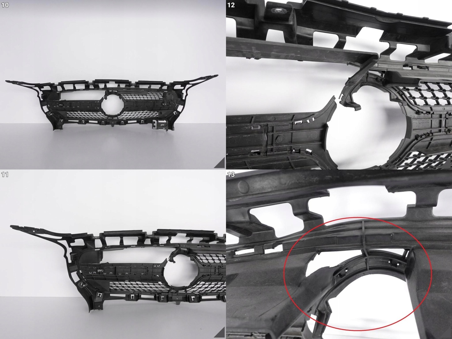 Mercedes-Benz AMG GT W190 Kühlergrill FRONTGRILL Kühlergitter A1908850053 - Thumbnail 11