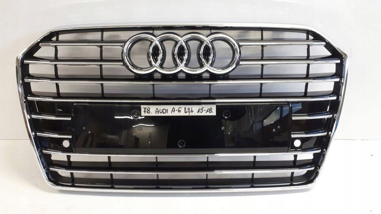Audi A6 Kühlergrill FRONTGRILL Kühlergitter 4G0853653K - Thumbnail 1