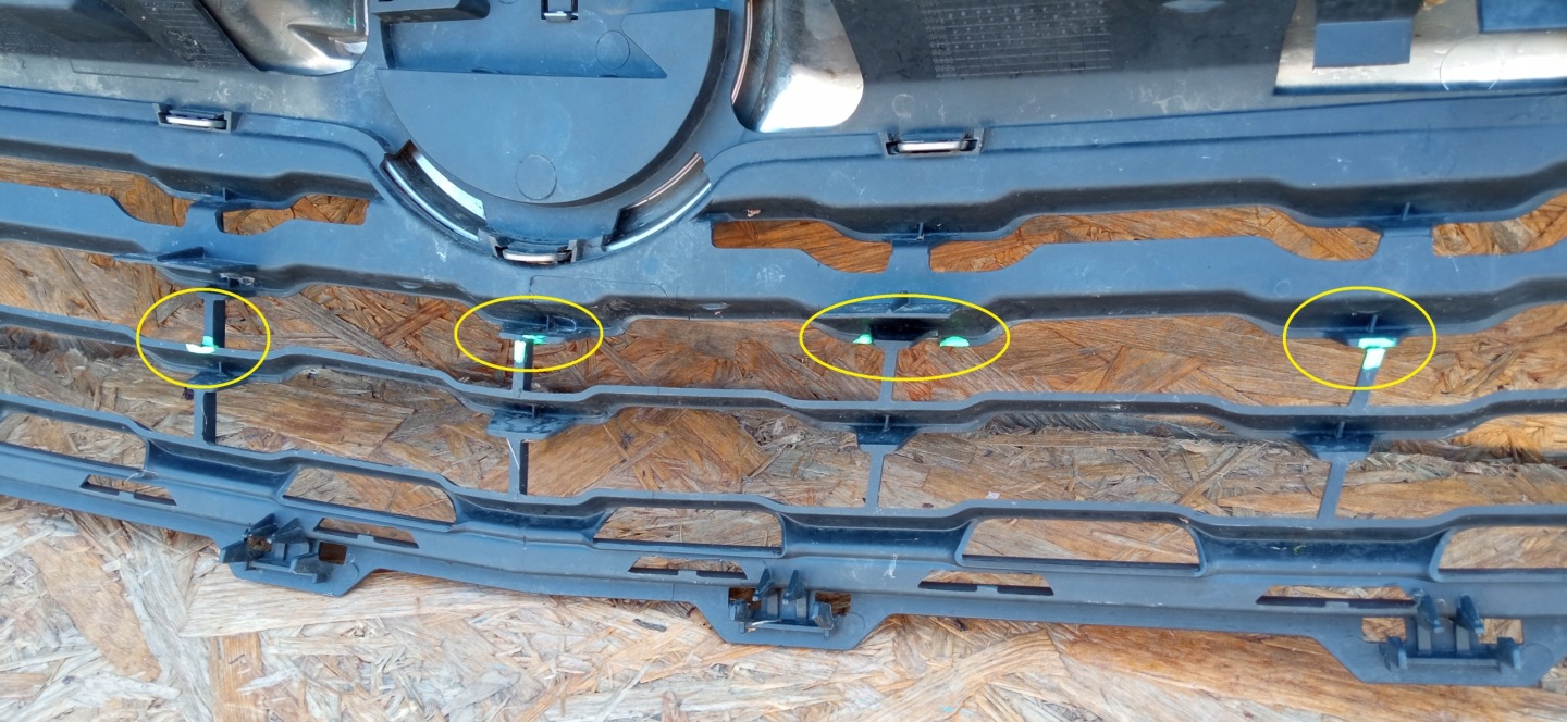 Opel Corsa Kühlergrill FRONTGRILL Kühlergitter 39003576 - Thumbnail 10