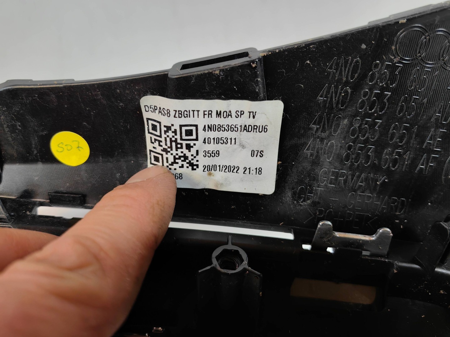 Audi 4N0 Kühlergrill FRONTGRILL Kühlergitter 4N0853651 - Thumbnail 12
