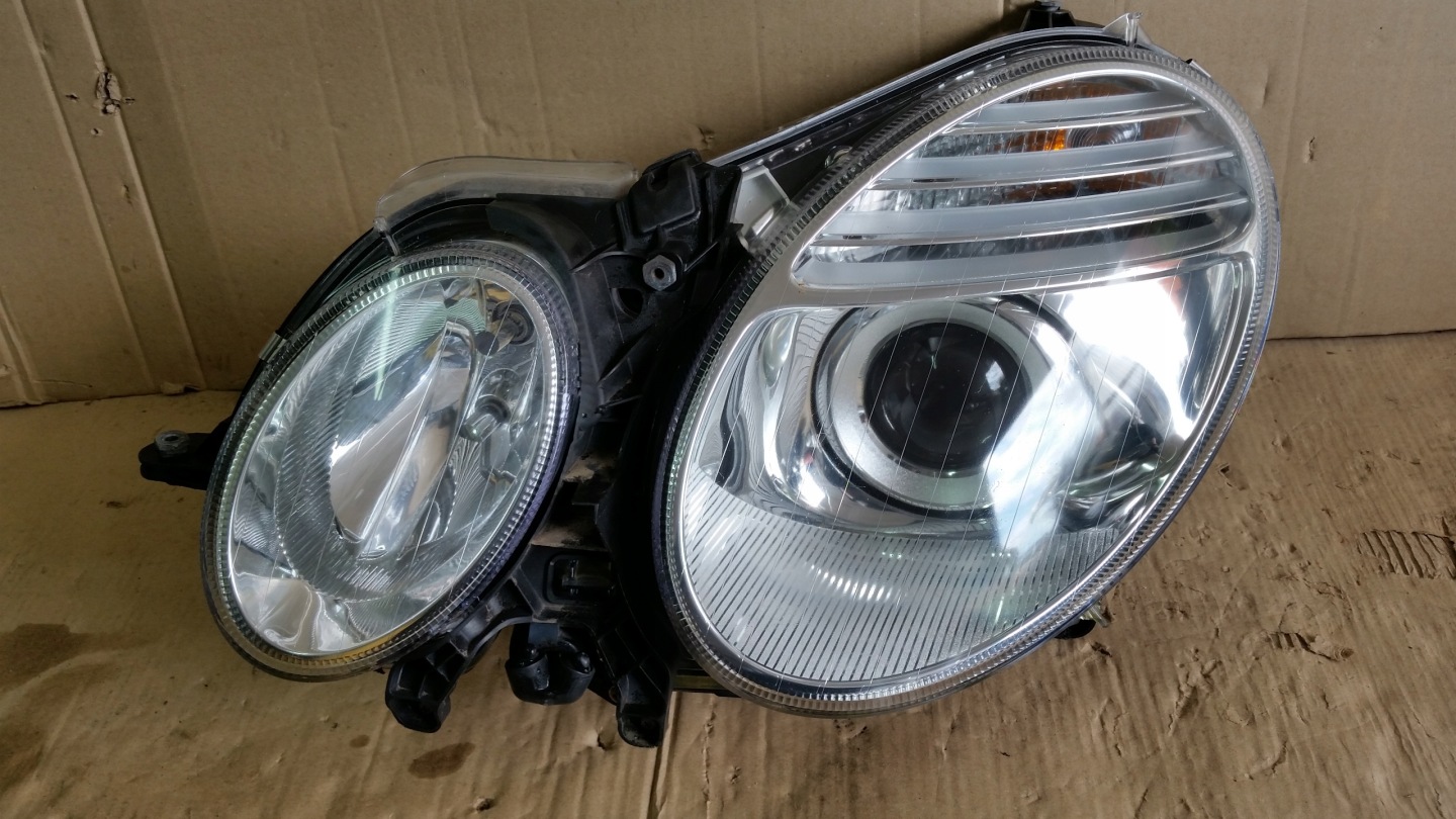 Frontscheinwerfer Mercedes-Benz E-Klasse W211 Xenon Links Scheinwerfer Headlight - Thumbnail 1