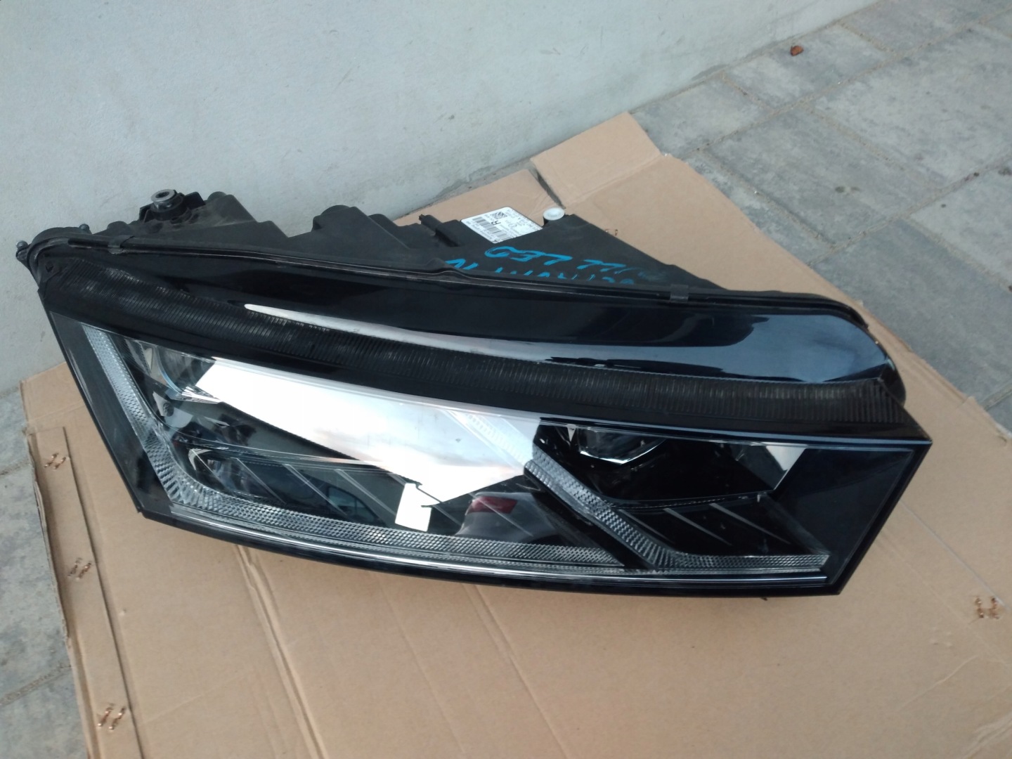 Frontscheinwerfer Skoda Octavia 1U 5E4941016A LED Rechts Scheinwerfer Headlight - Thumbnail 1