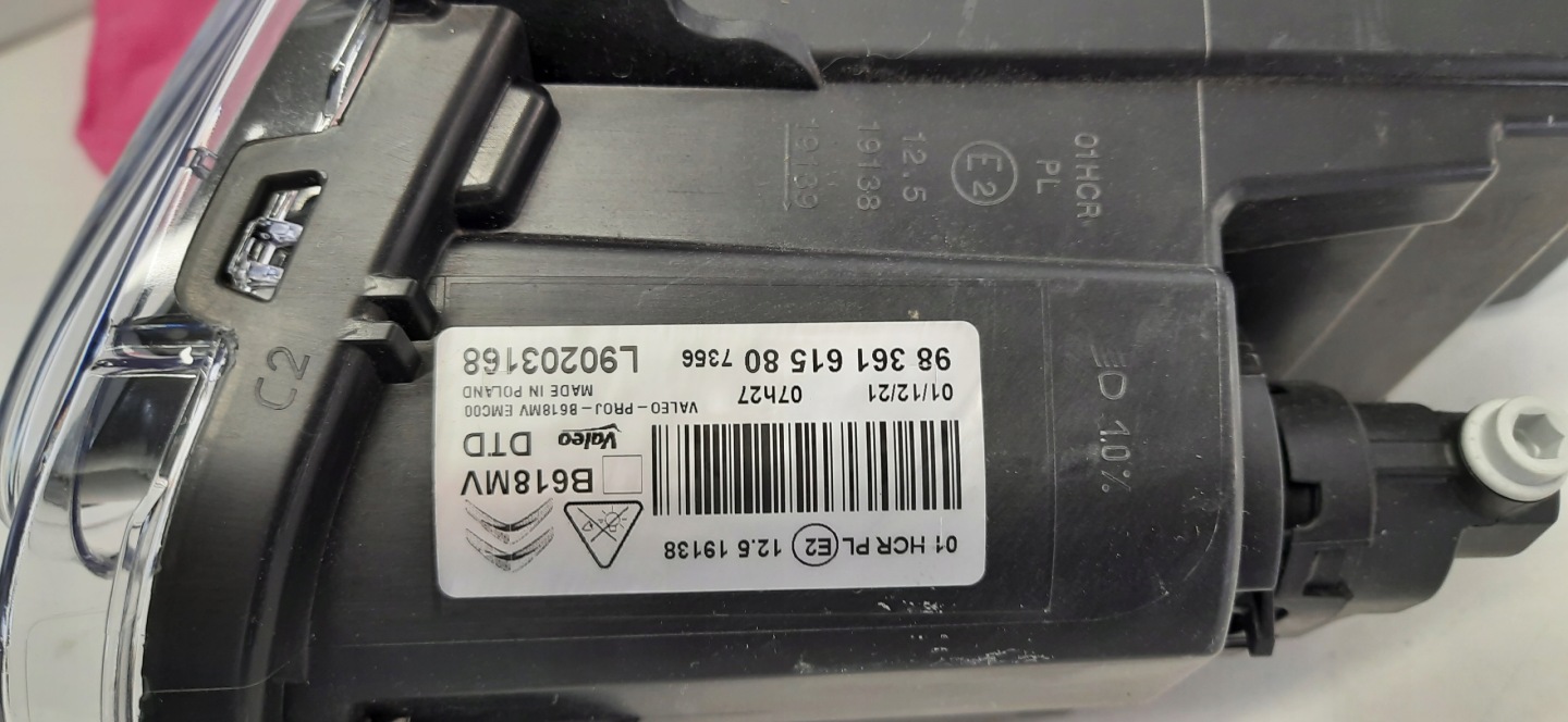 Frontscheinwerfer Citroen C3 9836161580 LED Links Scheinwerfer Headlight - Thumbnail 6