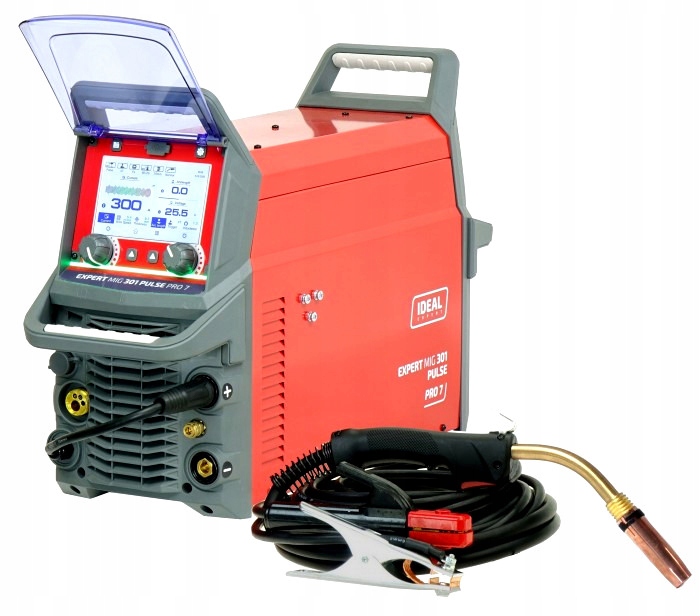 SPAWARKA IDEAL EXPERT MIG 301 PULSE Pro7 LCD TIG MMA 400V 4R synergia 300A