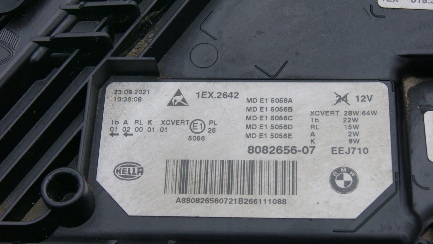 Frontscheinwerfer BMW 5 G31 8082656 LED ADAPTIVE Rechts Scheinwerfer Headlight - Thumbnail 12