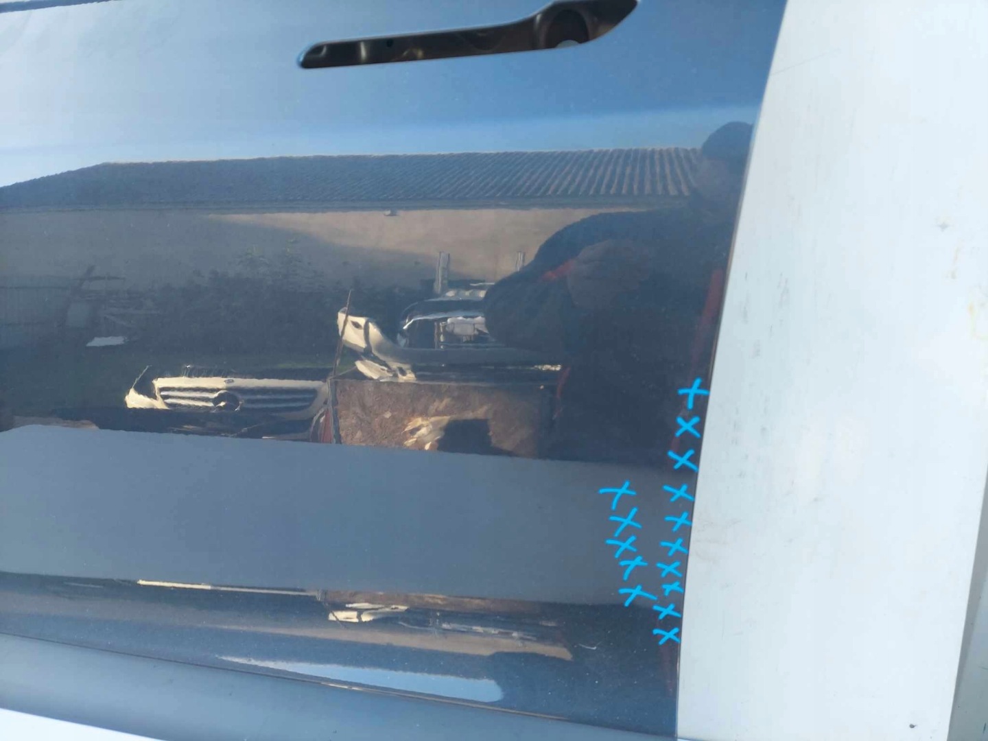 Tesla Model 3 003 Tür Vorne Links Door Porta Porte - Thumbnail 8