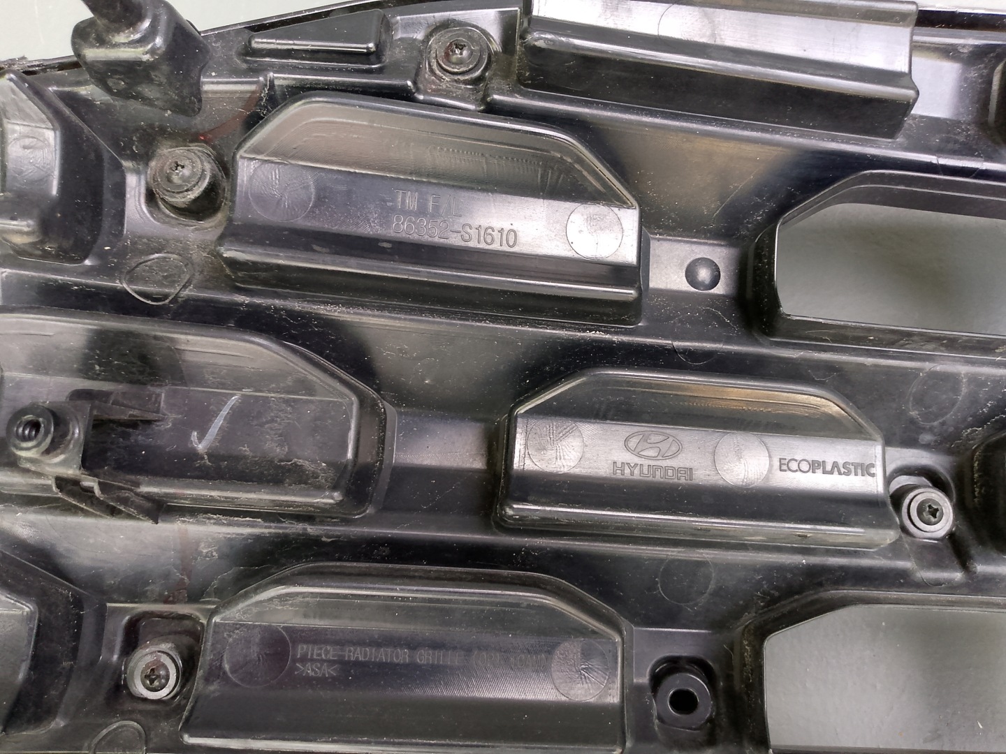 Hyundai Santa Fe TM Kühlergrill FRONTGRILL Kühlergitter 86352S1610 - Thumbnail 9