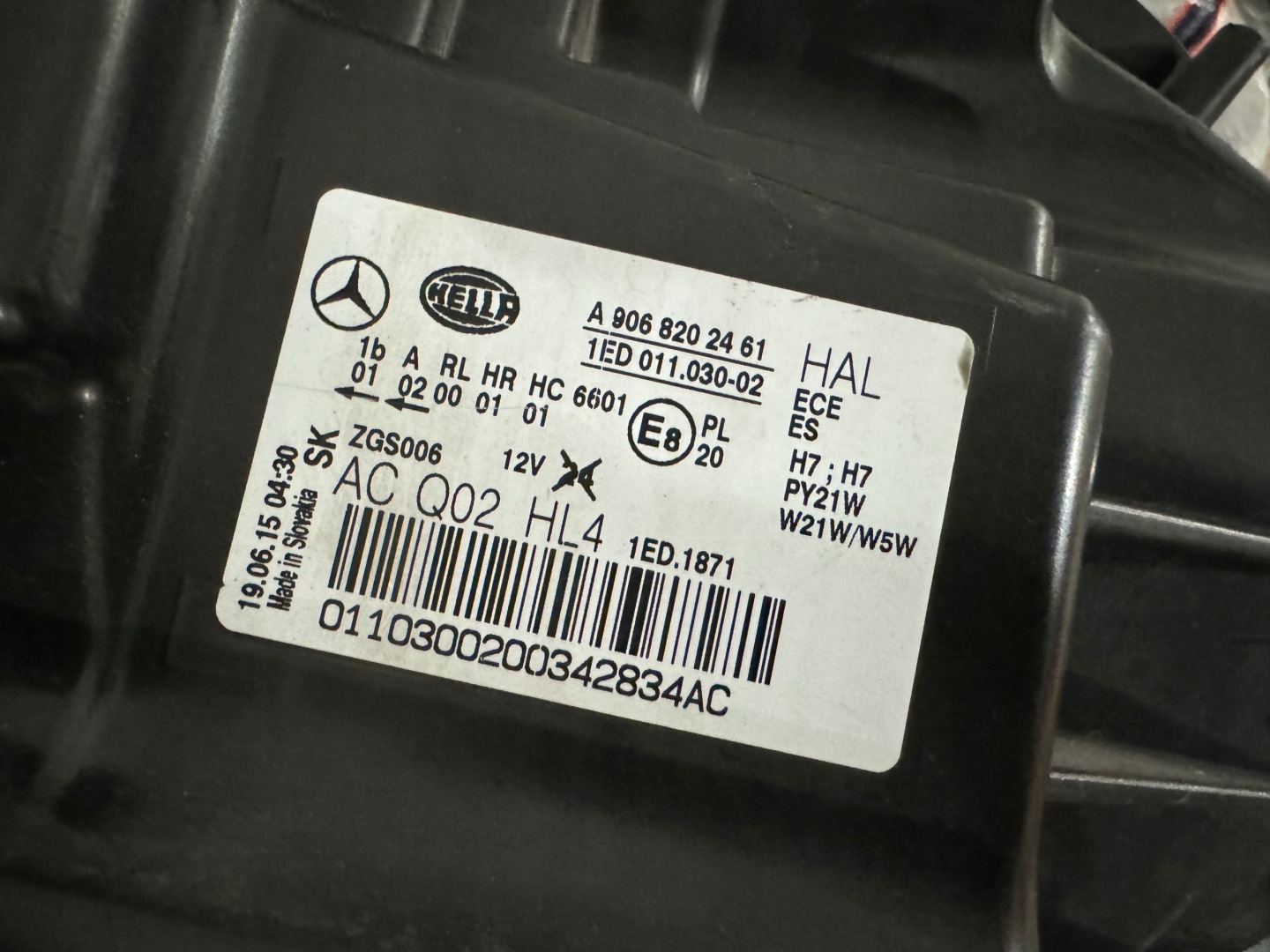 Frontscheinwerfer Mercedes-Benz Sprinter W906 A9068202461 LED Rechts Headlight - Thumbnail 3
