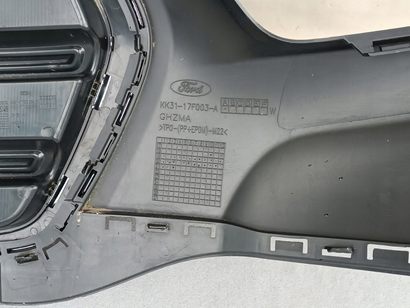 Ford Transit VII Kühlergrill FRONTGRILL Kühlergitter FT2018ATRAPAG - Thumbnail 12