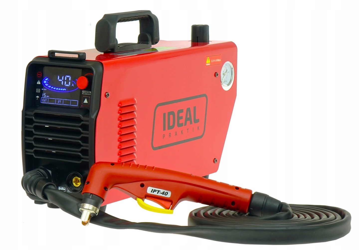 Przecinarka plazmowa IDEAL PRAKTIK PLASMA 41 LED 16 mm 40A 230V 