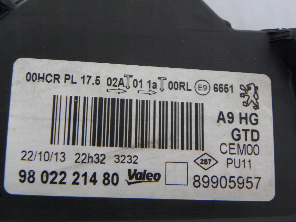 Frontscheinwerfer Peugeot 208 I 9072698990 LED Links Scheinwerfer Headlight - Thumbnail 6