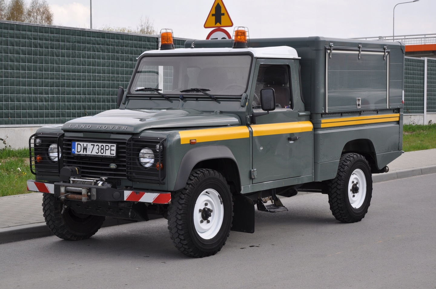Land Rover Defender III 90 Hard Top 2.4 TD4 122KM 2011 Land Rover Defender Krajowy 100% Bezwypadkowy 2 Os