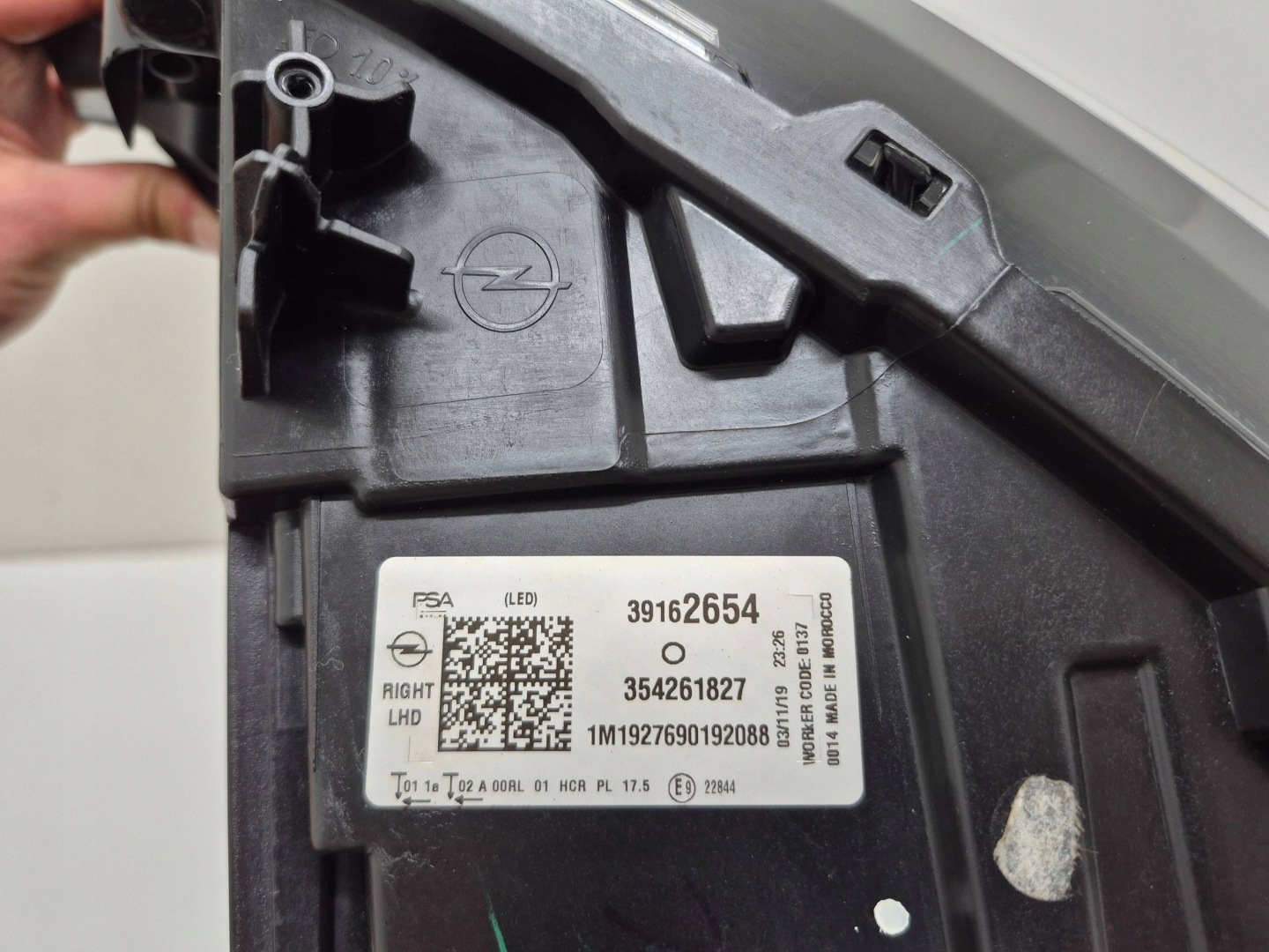 Frontscheinwerfer Opel Corsa 39162654 LED Rechts Scheinwerfer Headlight - Thumbnail 5