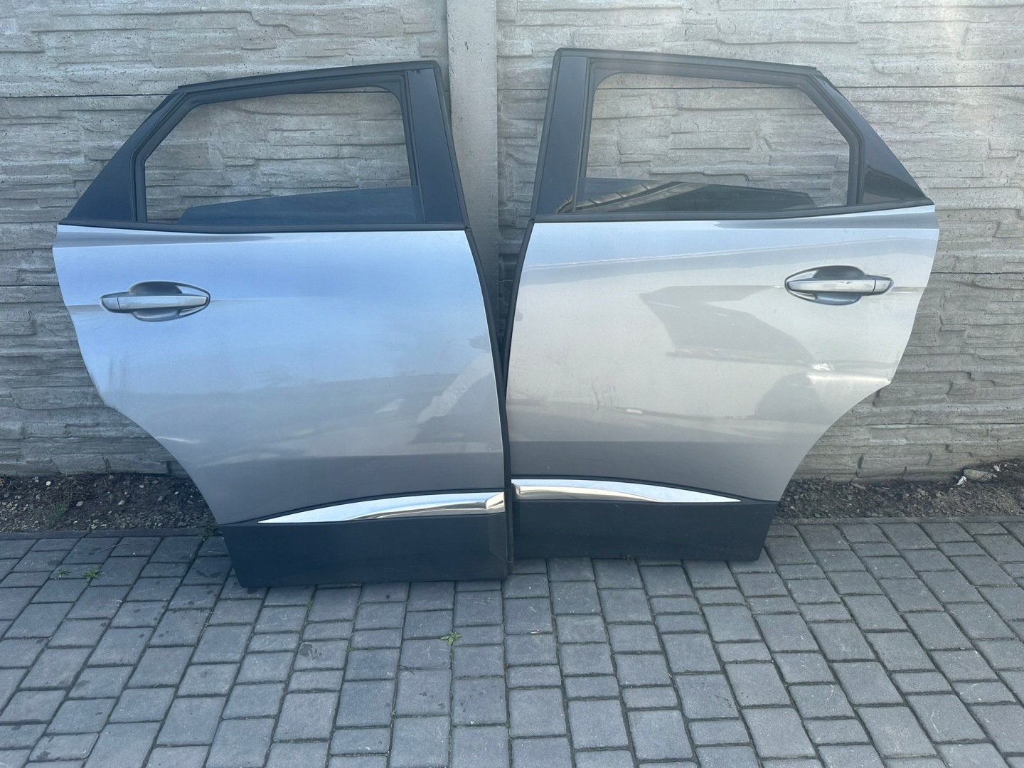 Peugeot 3008 Tür Hinten Rechts Door Porta Porte - Thumbnail 1