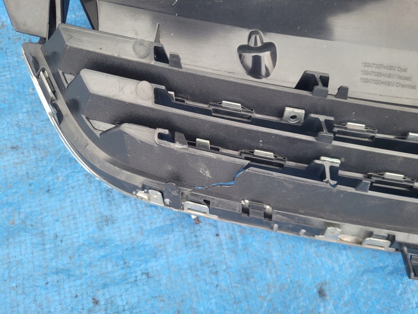 Opel Zafira Kühlergrill FRONTGRILL Kühlergitter 13247327 - Thumbnail 8