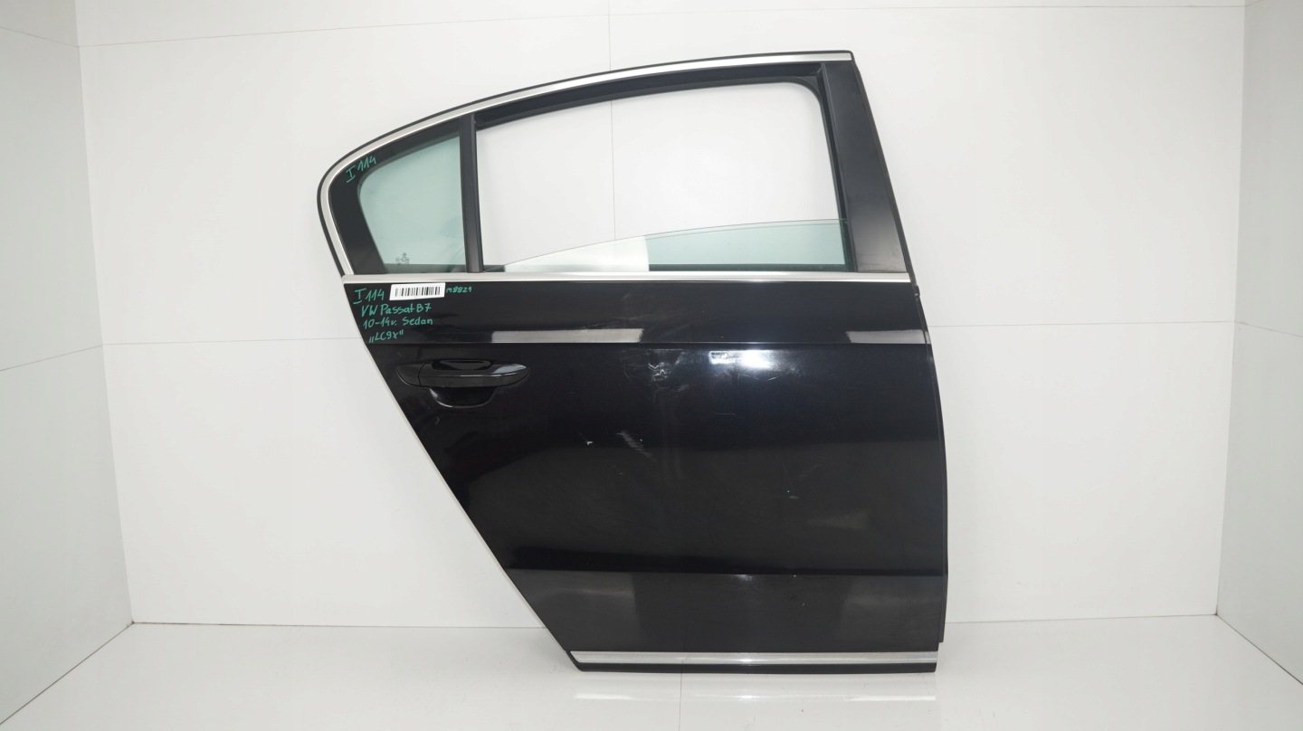 VW Passat B7 Tür Hinten Rechts Limousine Door Porta Porte - Thumbnail 1