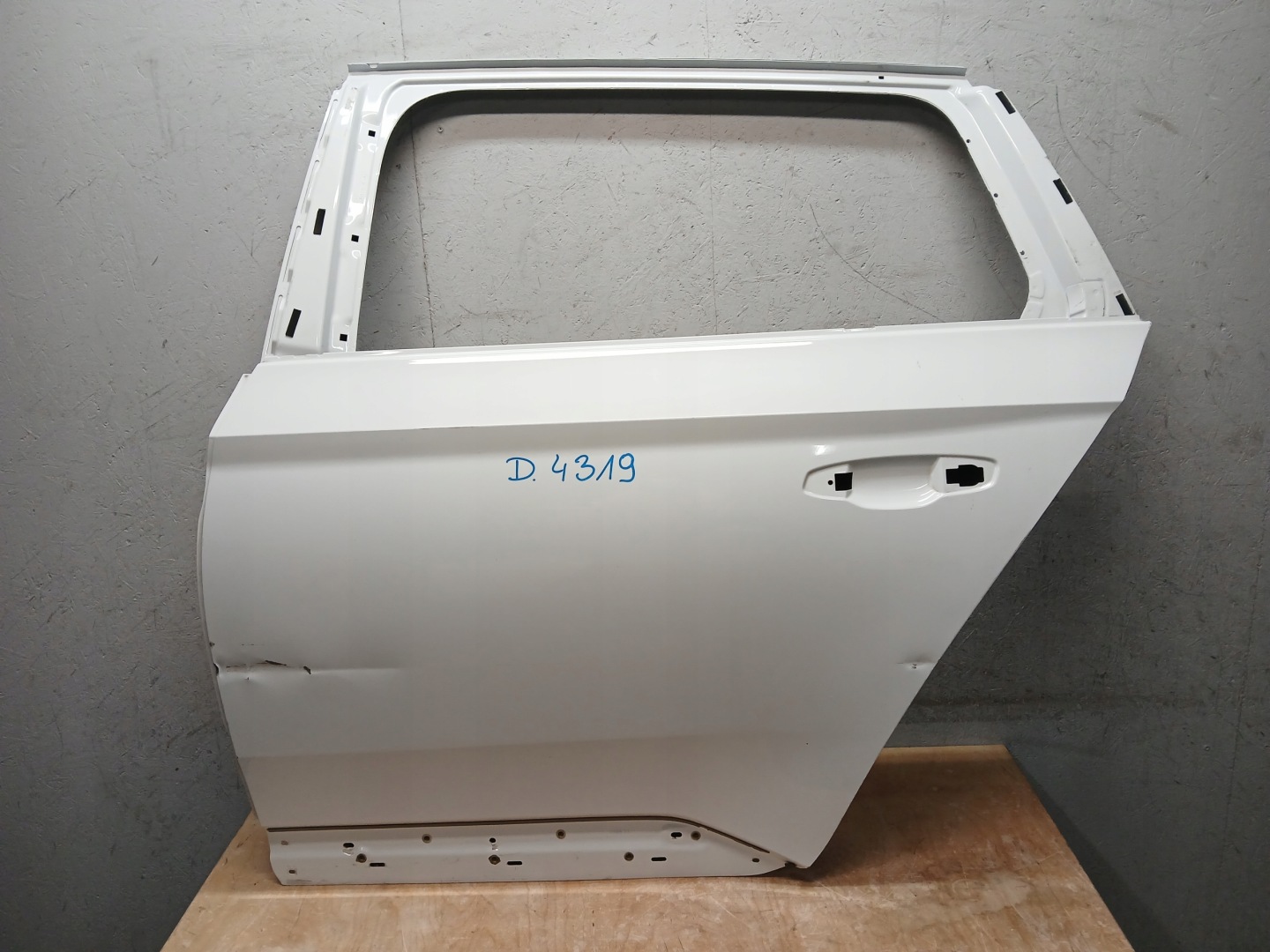 Skoda Superb 3U Tür Hinten Links Door Porta Porte - Thumbnail 1
