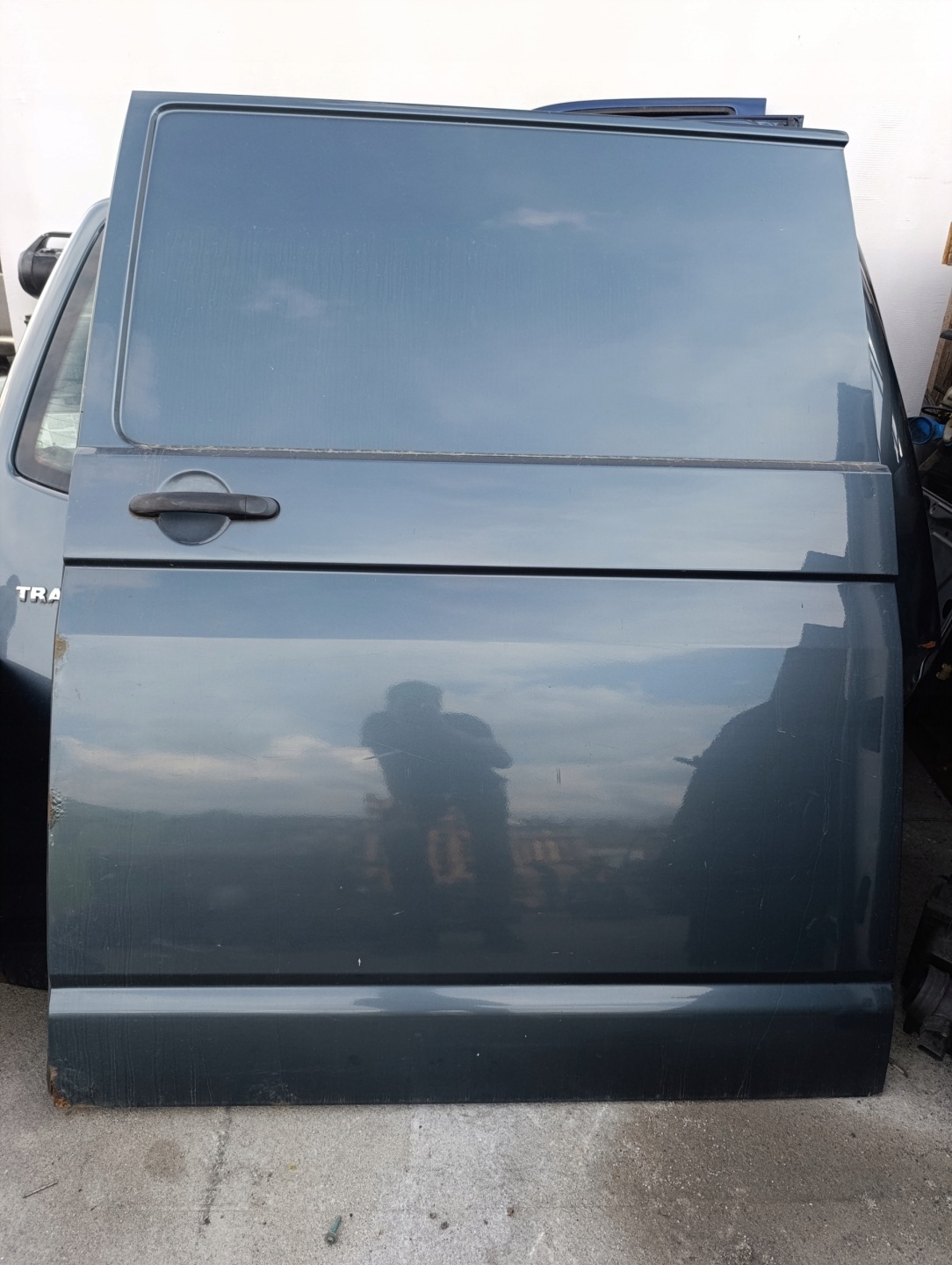VW Transporter T5 Tür Hinten Links Door Porta Porte - Thumbnail 1