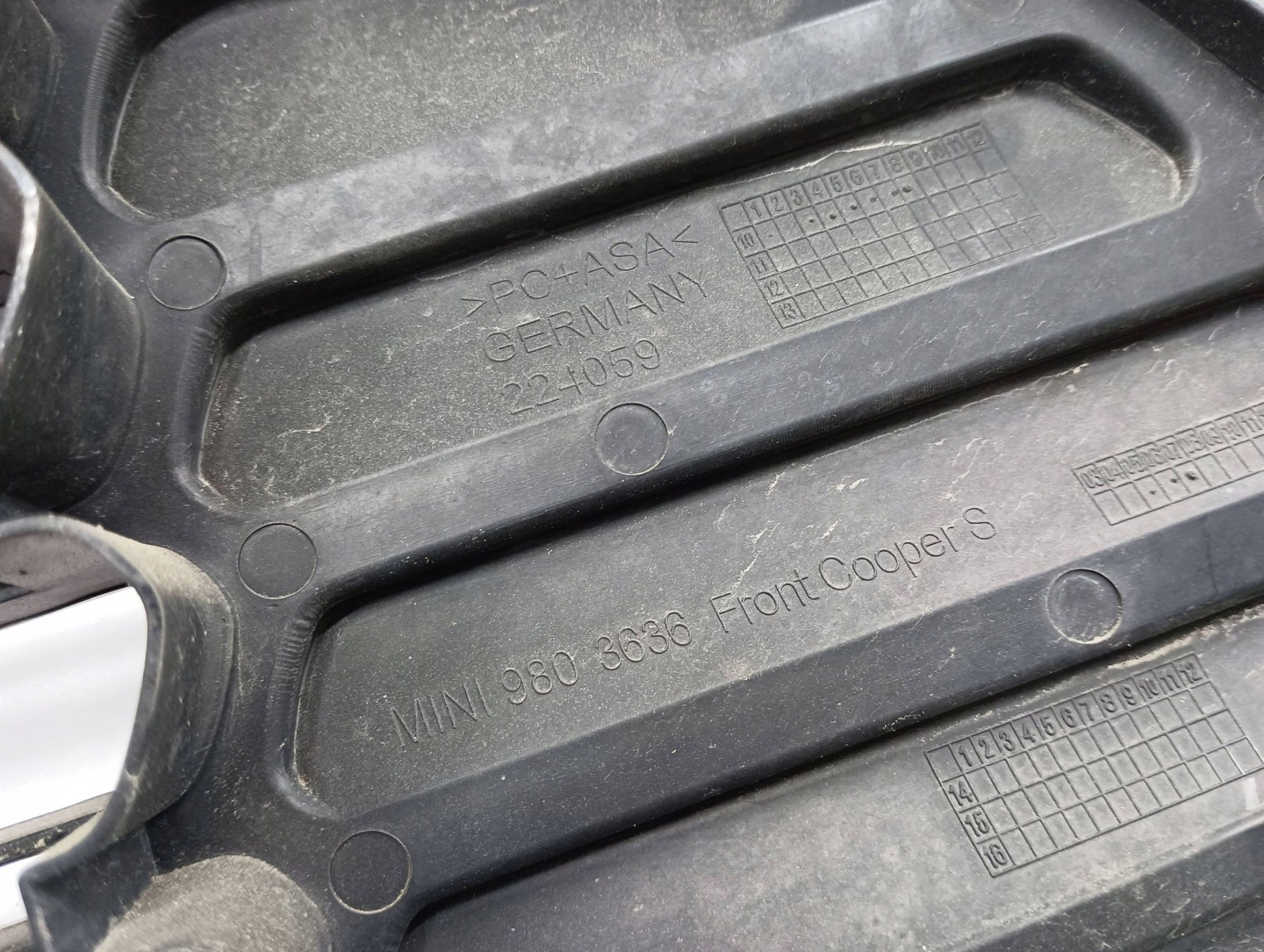 Mini Countryman R60 Kühlergrill FRONTGRILL Kühlergitter 9803636 - Thumbnail 2