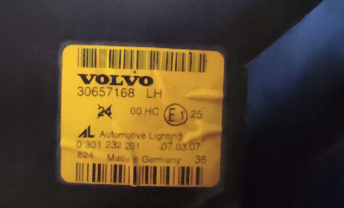 Frontscheinwerfer Volvo C30 30657168 LED Links Scheinwerfer Headlight - Thumbnail 10