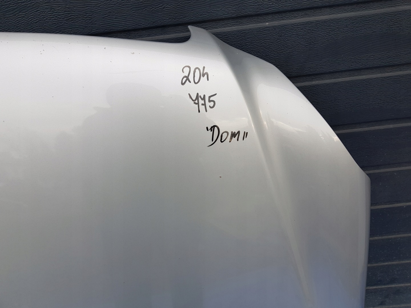 Motorhaube Mercedes-Benz C-Klasse W204 Bonnet Hood - Thumbnail 4