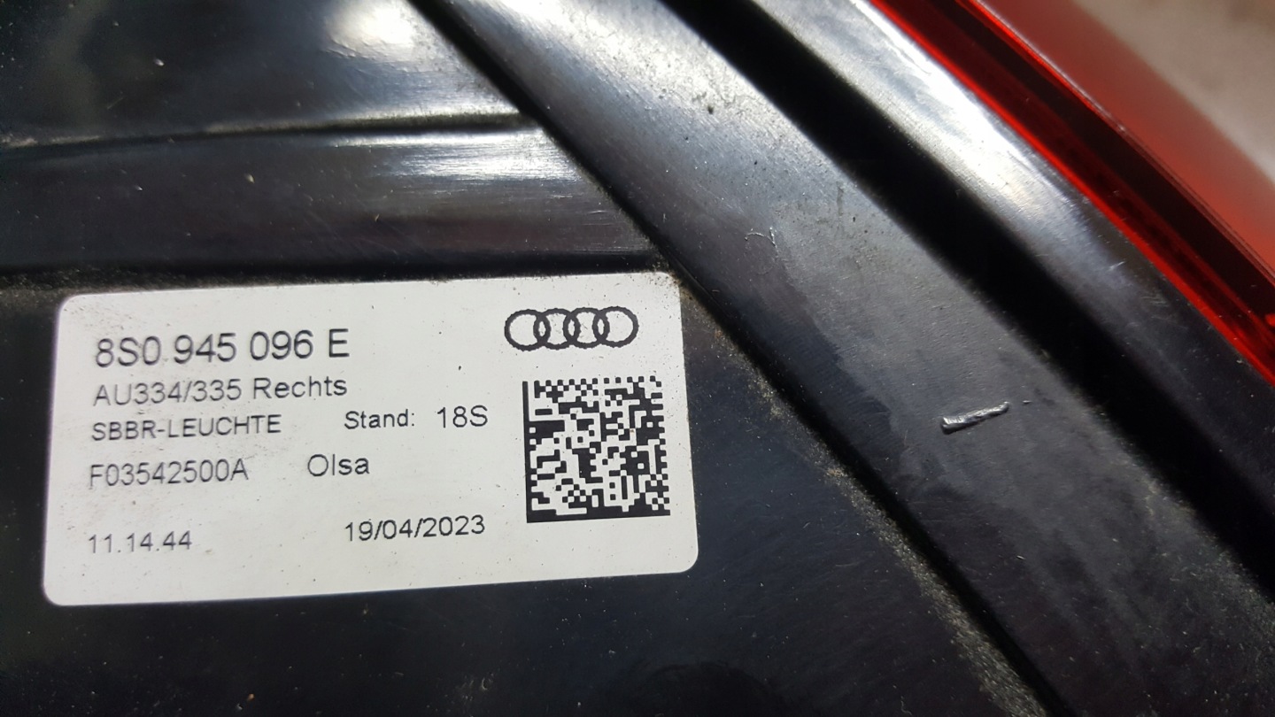 Audi TT 8S0 Rückleuchte 8S0945096E Rearlamp - Thumbnail 10