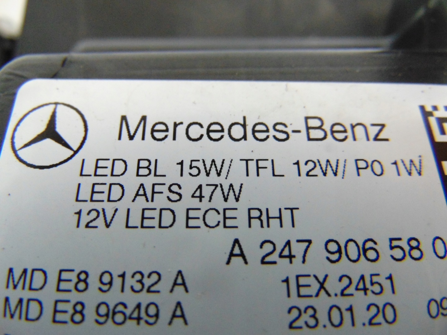 Frontscheinwerfer Mercedes-Benz B-Klasse W247 A2479065803 High Performance LED Rechts Headlight - Thumbnail 7
