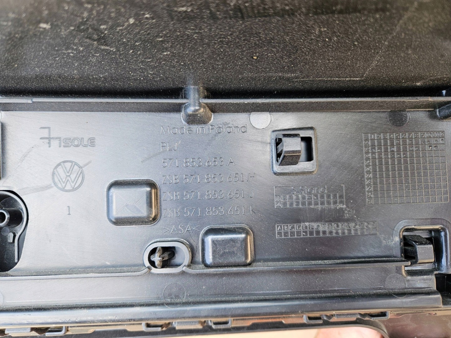 VW Tiguan Kühlergrill FRONTGRILL Kühlergitter 571853653A - Thumbnail 11